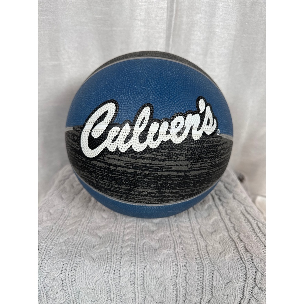 Culvers Basketball Blue and Gray Logo Youth Sports Outdoor Play‎